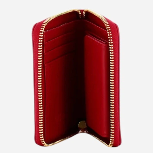 Гаманець жіночий зі штучної шкіри для карток Liu Jo AA6156E1109-91862 Червоний (800070353805) - зображення 3