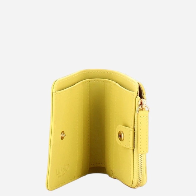 Гаманець жіночий зі штучної шкіри для карток Liu Jo AA6193ES029-40636 Лимонний (800070353856) - зображення 3