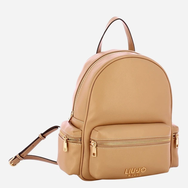 Рюкзак жіночий вміщує формат А4 Liu Jo AA6136E1012-51317 Бежевий (800070353772) - зображення 3