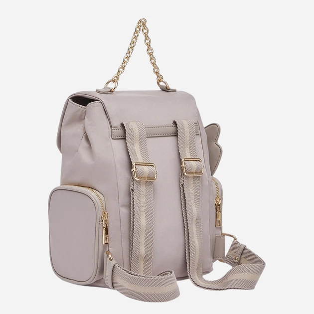 Рюкзак жіночий тканинний Liu Jo AA6174T382A-51308 Сірий (800070353829) - зображення 2