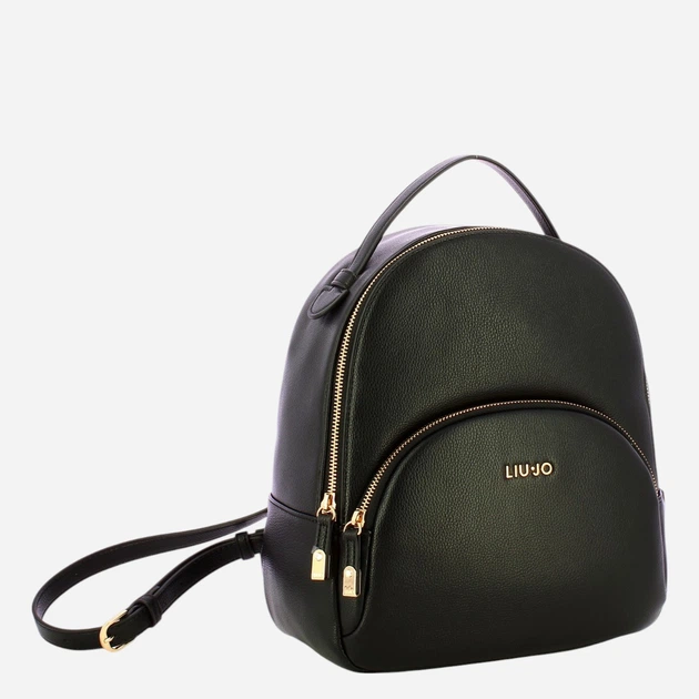 Рюкзак жіночий вміщує формат А4 Liu Jo AA6209E1012-22222 Чорний (800070353878) - зображення 3