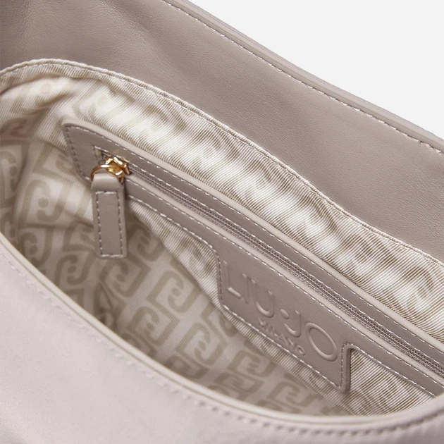 Рюкзак жіночий тканинний Liu Jo AA6174T382A-51308 Сірий (800070353829) - зображення 4