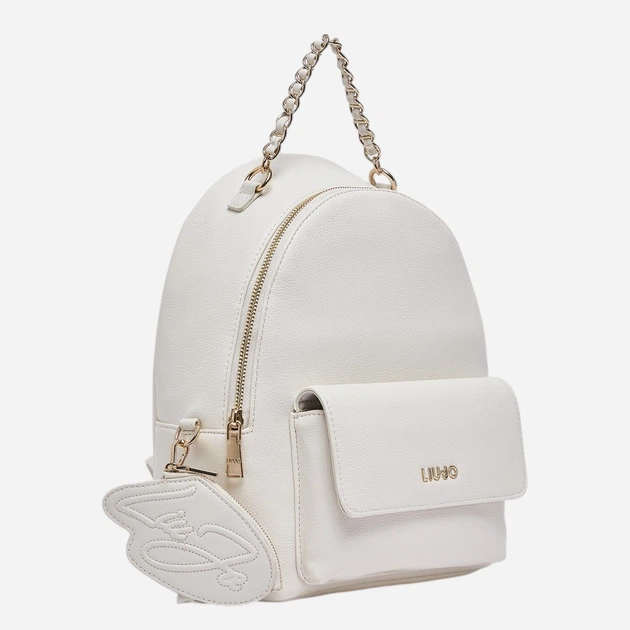 Рюкзак жіночий вміщує формат А4 Liu Jo AA6324E1012-X0459 Білий (800070353908) - зображення 3