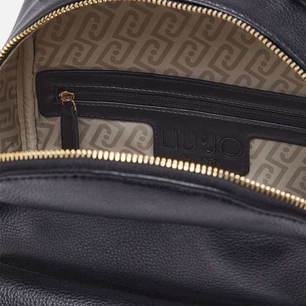 Рюкзак жіночий вміщує формат А4 Liu Jo AA6324E1012-22222 Чорний (800070353907) - зображення 4