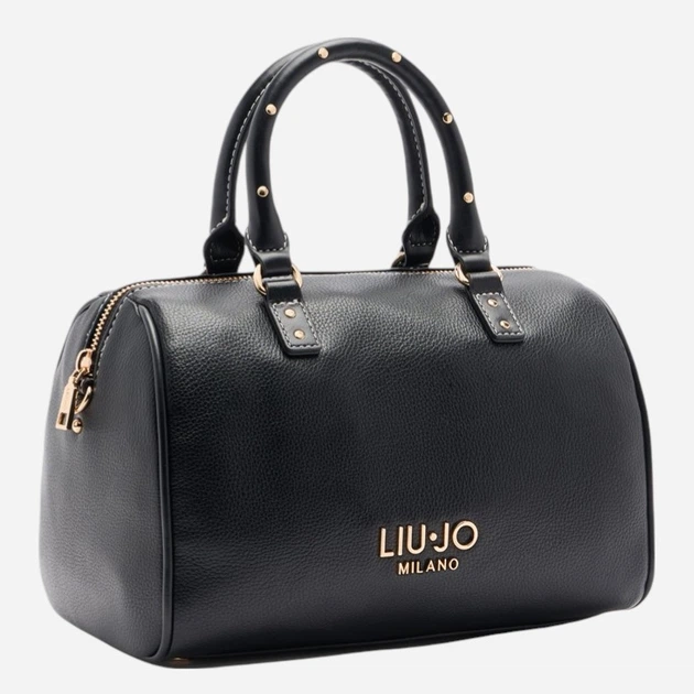 Сумка крос-боді через плече жіноча зі штучної шкіри середня Liu Jo AA6052E1012-22222 Чорна (800070353716) - зображення 3