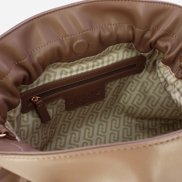 Torebka crossbody damska mała Liu Jo AA6096E0958-71409 Jasnobrązowa - obraz 5
