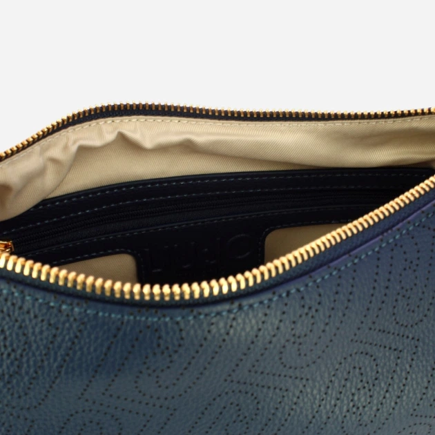 Сумка крос-боді через плече жіноча зі штучної шкіри середня Liu Jo AA6133ES026-94024 Синя (800070353768) - зображення 5