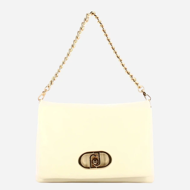 Сумка крос-боді через плече жіноча зі штучної шкіри середня Liu Jo AA6147E0953-X0459 Біла (800070353776) - зображення 4