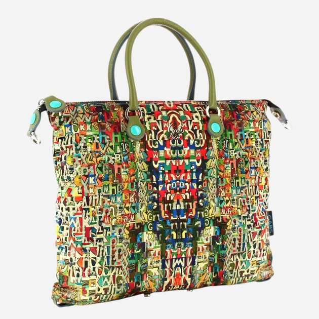 Torebka shopper damska duża Gabs G000030T2X1719-S0609 Zielona - obraz 3