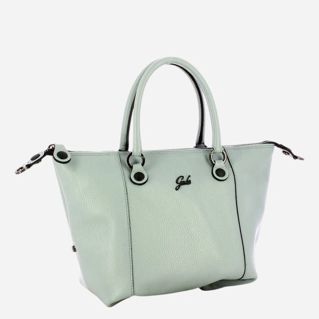 Сумка шопер жіноча з натуральної шкіри Gabs G000033T2X2428-C3054 М'ятна (800070354941) - зображення 4