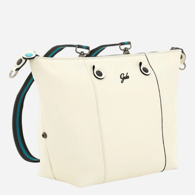 Torebka shopper damska skórzana Gabs G000033T3X2428-C1003 Mleczna - obraz 8
