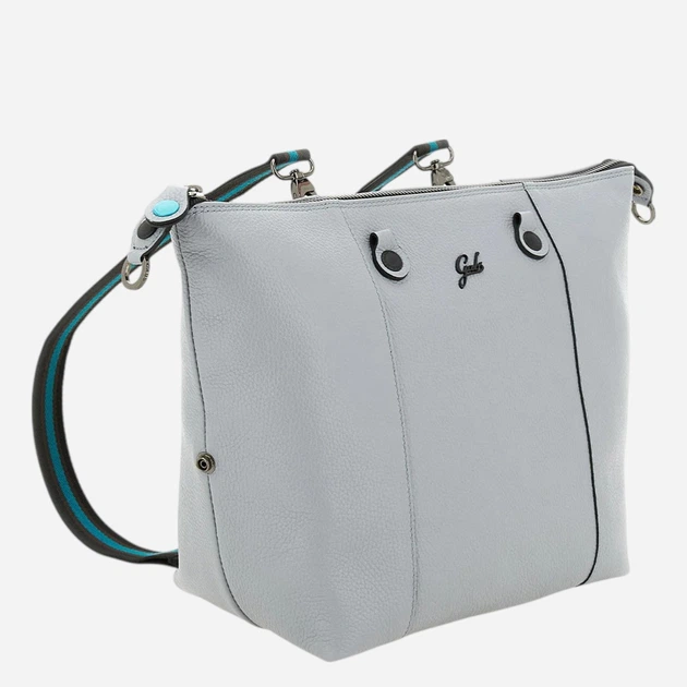 Torebka shopper damska skórzana Gabs G000033T3X2428-C3054 Szara - obraz 6