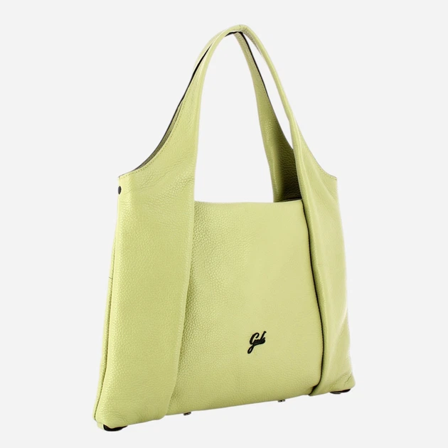 Сумка шопер жіноча з натуральної шкіри Gabs G012130T2X2428-C2517 Світло-зелена (800070354958) - зображення 3