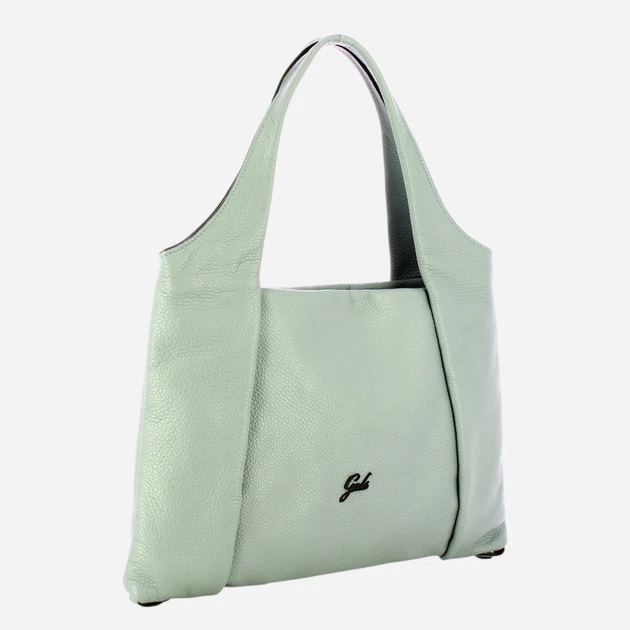 Сумка шопер жіноча з натуральної шкіри Gabs G012130T2X2428-C3054 М'ятна (800070354959) - зображення 3