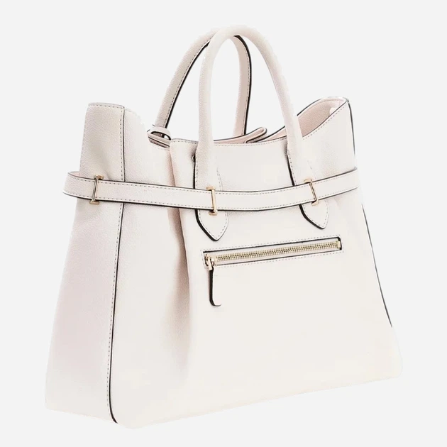 Сумка шопер жіноча зі штучної шкіри Guess HWBG7833070-OFF Біла (800070352268) - зображення 3