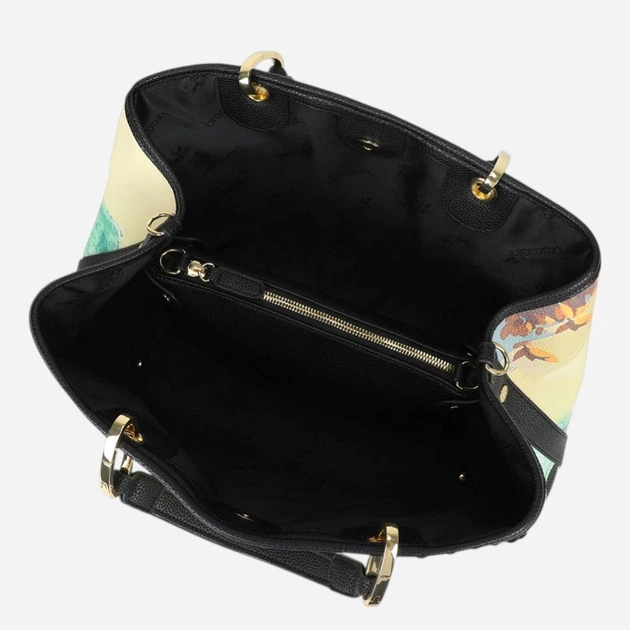 Torebka shopper damska duża Braccialini LT252-YY-818 Wielokolorowa - obraz 5