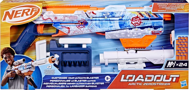 Бластер іграшковий Hasbro Nerf Loadout Arctic Zerostriker G1763 (5010996347138) - зображення 3
