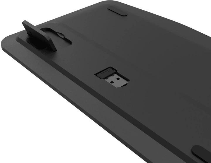 Klawiatura bezprzewodowa Natec Turbot 2 Wireless/Bluetooth Black (NKL-2317) - obraz 7