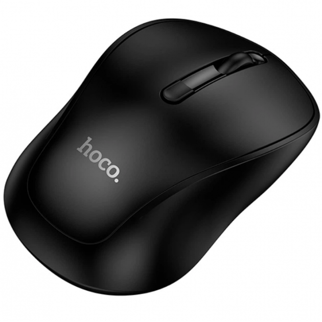 Беспроводная компьютерная мышь HOCO GM41 Bluetooth + 2.4G DPI 800-1200-1600 мини мышка Черный - изображение 3
