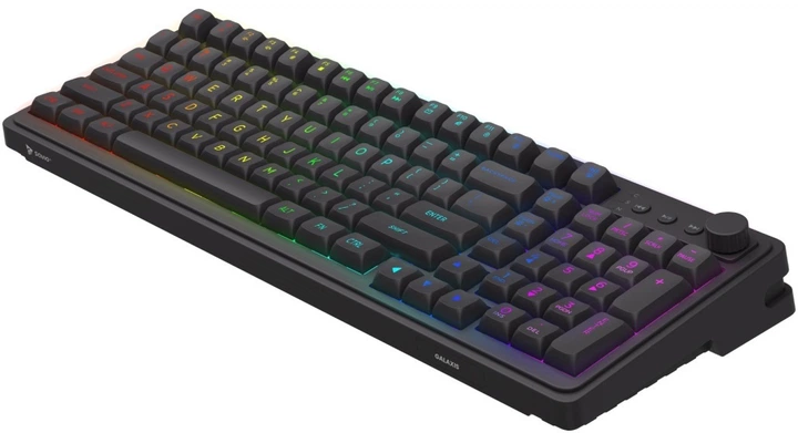 Клавіатура дротова Savio GALAXIS USB Black - зображення 3