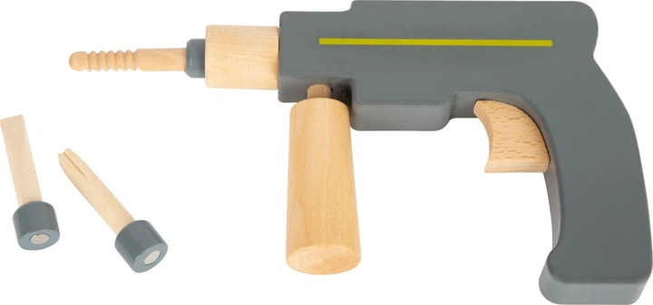 Ігровий набір Small Foot Miniwob Дерев'яна скринька з інструментами 44 шт. (4020972118080) - зображення 5