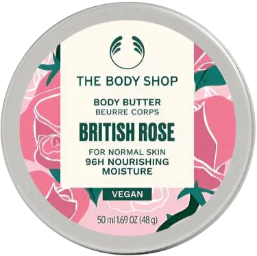 Zestaw do pielęgnacji ciała The Body Shop Trio Olejek do ciała Shea 50 ml + Krem do ciała Almond Milk 50 ml + Krem do ciała British Rose 50 ml (5028197450960) - obraz 2