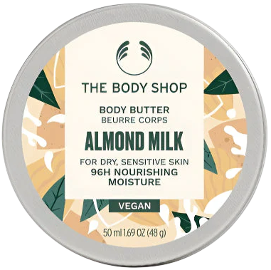 Zestaw do pielęgnacji ciała The Body Shop Trio Olejek do ciała Shea 50 ml + Krem do ciała Almond Milk 50 ml + Krem do ciała British Rose 50 ml (5028197450960) - obraz 4