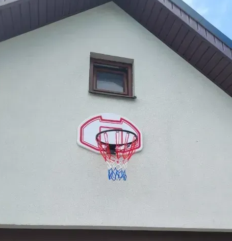 Підвісний баскетбольний щит з кільцем Розмір 73 x 49 см. Діаметр - 45 см. Trizand 24335 Польща - зображення 7