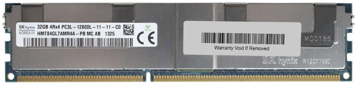 Оперативная память Hynix 32Gb DDR3-1600 PC3L-12800 4Rx4 (HMT84GL7AMR4A-PB) LRDIMM ECC Load-Reduced - Б/У - Фото 1 Оперативная память Hynix 32Gb DDR3-1600 PC3L-12800 4Rx4 (HMT84GL7AMR4A-PB) LRDIMM ECC Load-Reduced - Б/У - изображение 1
