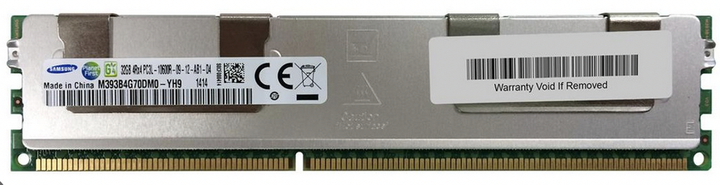 Оперативная память Samsung 32Gb DDR3-1333 PC3L-10600 4Rx4 (M386B4G70DM0-YH9) LRDIMM ECC Load-Reduced - Б/У - Фото 1 Оперативная память Samsung 32Gb DDR3-1333 PC3L-10600 4Rx4 (M386B4G70DM0-YH9) LRDIMM ECC Load-Reduced - Б/У - изображение 1