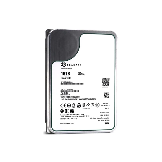 Seagate Exos X16 ST16000NM001G 16 TB SATA - купити жорсткий диск