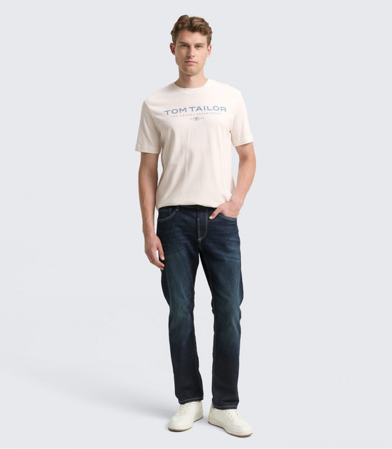Футболка Tom Tailor Printed T-shirt XL Білий 1045773-10348 - Фото 4 Футболка Tom Tailor Printed T-shirt XL Білий 1045773-10348 - изображение 4