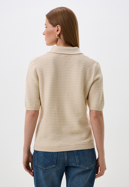 Блуза поло Tom Tailor women's cardigan XS Бежевий 1045482-21650 - Фото 2 Блуза поло Tom Tailor women's cardigan XS Бежевий 1045482-21650 - зображення 2