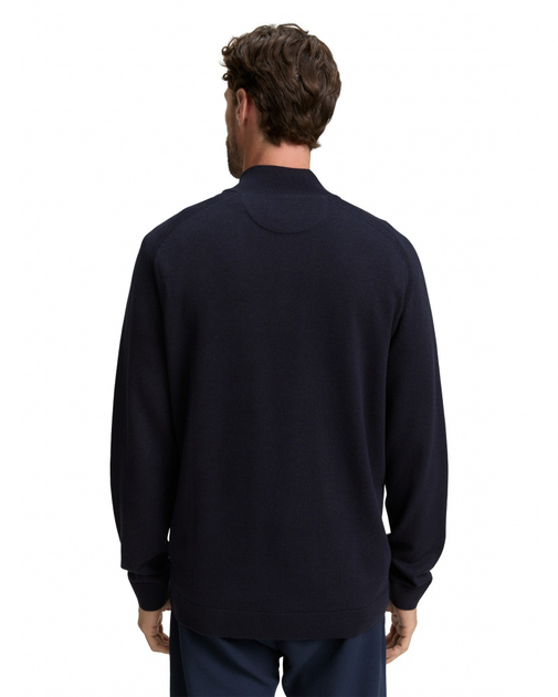 Пуловер чоловічий Tom Tailor men's sweater XL Темно-синій 1047569-13160 - изображение 2