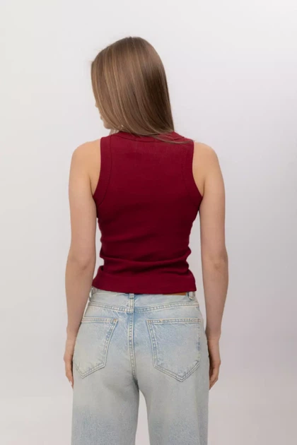 МАЙКА БАЗОВА TP001 2407241387410 L/XL Бордовий - изображение 3