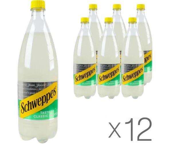 Напій газований Schweppes Мохіто 1л х 12шт - Фото 1 Напій газований Schweppes Мохіто 1л х 12шт - зображення 1