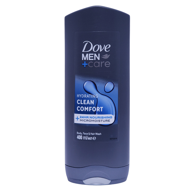 Гель для душу чоловічий DOVE doccia men confort 400 мл. - Фото 1 Гель для душу чоловічий DOVE doccia men confort 400 мл. - зображення 1