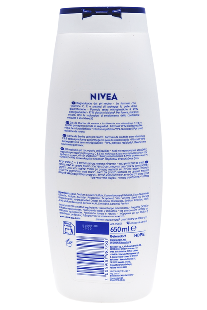 Гель-крем для ванни та душу NIVEA bs cr.orange ml650 - зображення 2