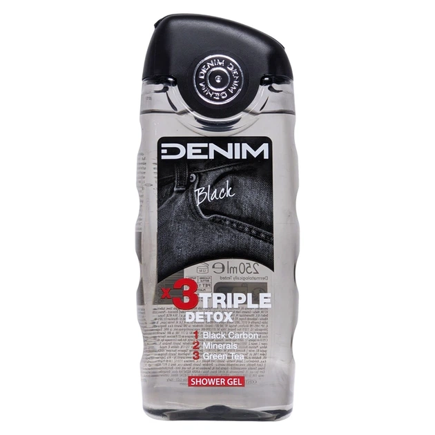 Гель для душу DENIM ds black 250 мл.
