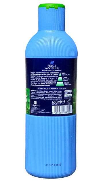Гель для ванни та душу FELCE AZZURRA bs fresco 650 мл. - зображення 2