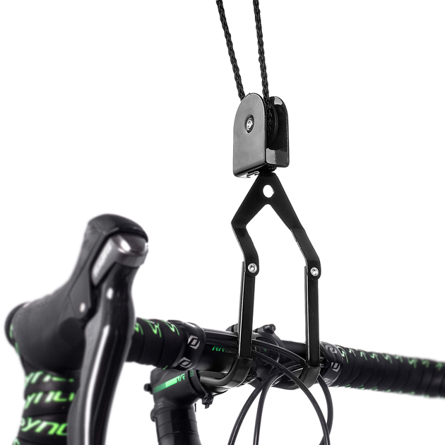 Uchwyt sufitowy Kadax Rullbo do przechowywania roweru Czarny (5906638309711) - obraz 8