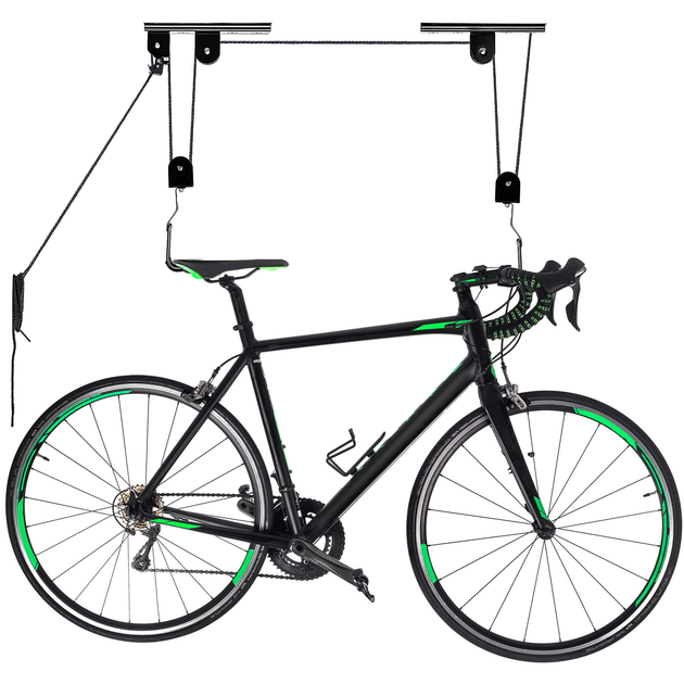 Uchwyt sufitowy Kadax Rullbo do przechowywania roweru Czarny (5906638309711) - obraz 10