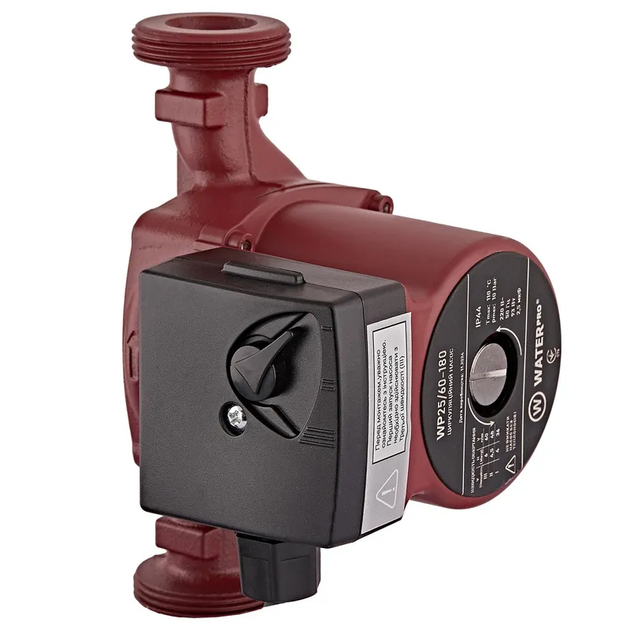 Насос циркуляционный Waterpro WP25/60-180 с кабелем, без гаек (WP3340) - Фото 1 Насос циркуляционный Waterpro WP25/60-180 с кабелем, без гаек (WP3340) - изображение 1