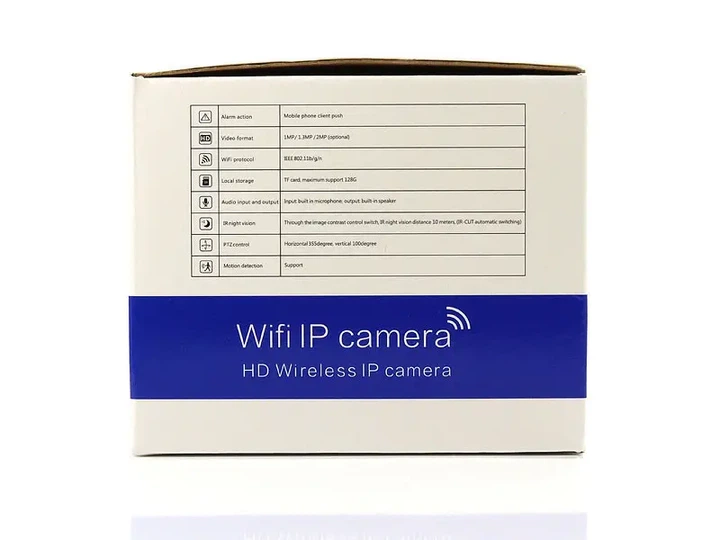 Видеокамера WiFi IP 2 0 Мп поворотная с ночным видением и двумя антеннами модель 8165HP3 6M для наблюдения - изображение 7