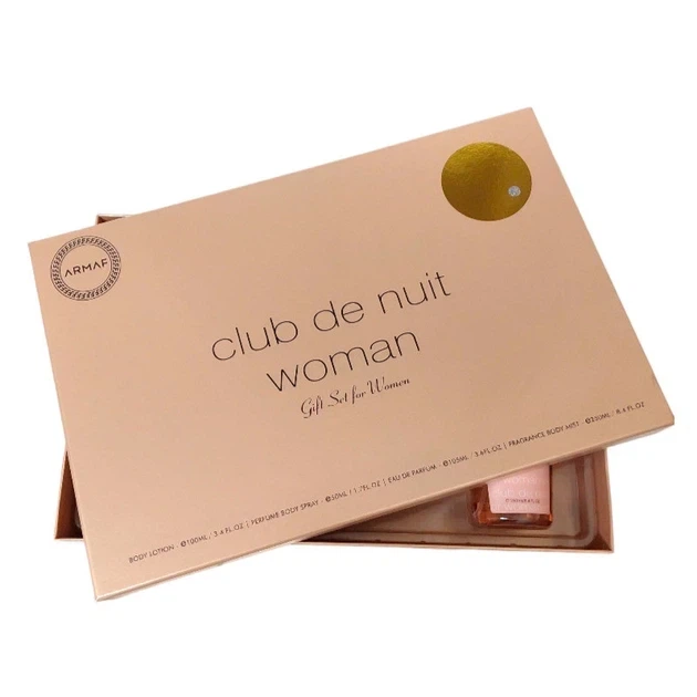 Набор для женщин Club De Nuit Woman Armaf (Парфюмированная вода, Дезодорант, Лосьон, Мист) (8087) - Фото 3 Набор для женщин Club De Nuit Woman Armaf (Парфюмированная вода, Дезодорант, Лосьон, Мист) (8087) - изображение 3