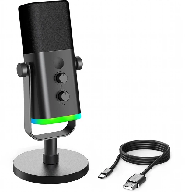 Мікрофон динамічний Fifine AM8 XLR/USB - изображение 4