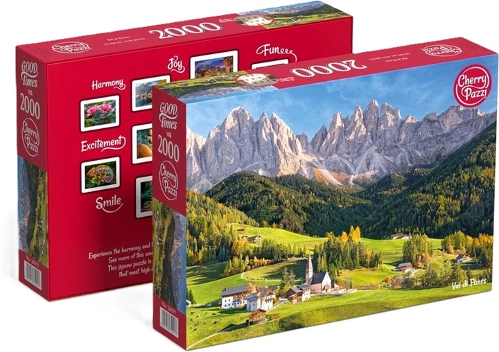 Puzzle CherryPazzi Val di funes 2000 elementów 50217 (5903728750217) - obraz 2