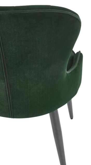 Krzesło do kuchni i salonu Halmar V-CH-K/366-KR-C.ZIELONY Ciemnozielone Velvet (5905248118799) - obraz 3
