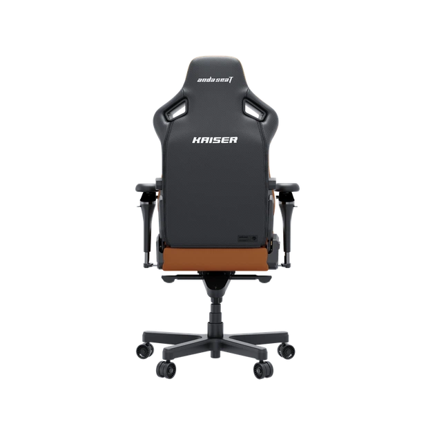 Крісло геймерське ігрове Anda Seat Kaiser 4 V2 Size XL Brown PVC - зображення 4