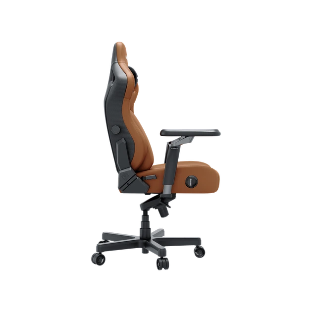 Крісло геймерське ігрове Anda Seat Kaiser 4 V2 Size XL Brown PVC - зображення 5